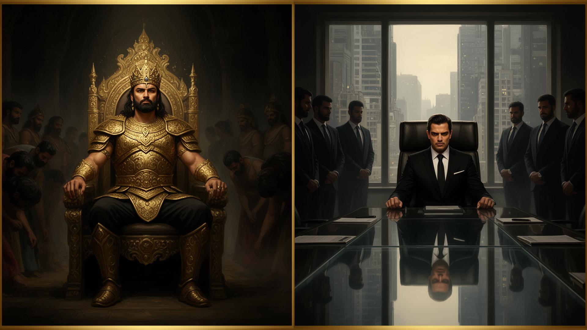 Duryodhana's Throne mirrored as The Empire Of Ego
